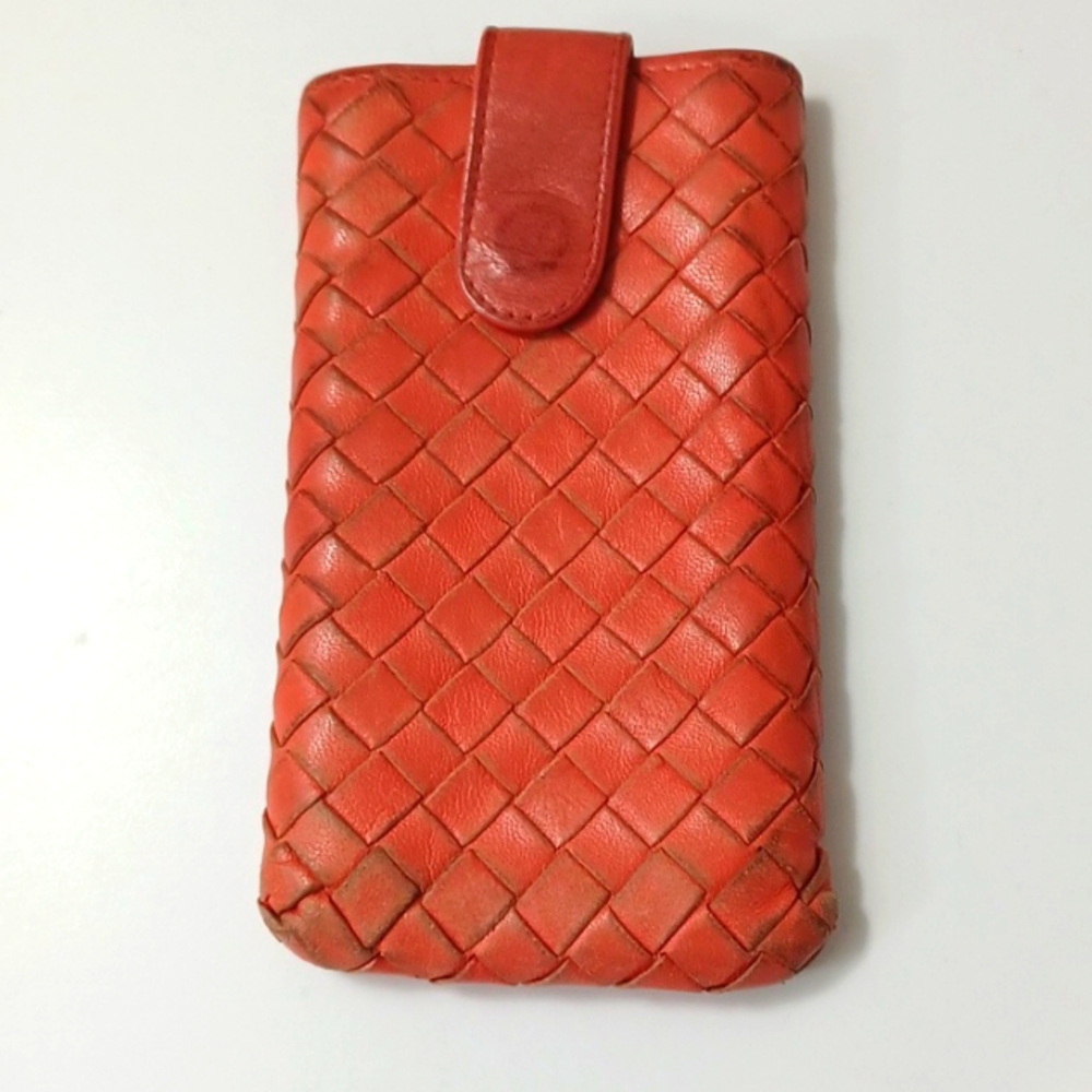 BOTTEGA VENETA Intrecciato Eyeglass/Sunglasses Case Pouch
